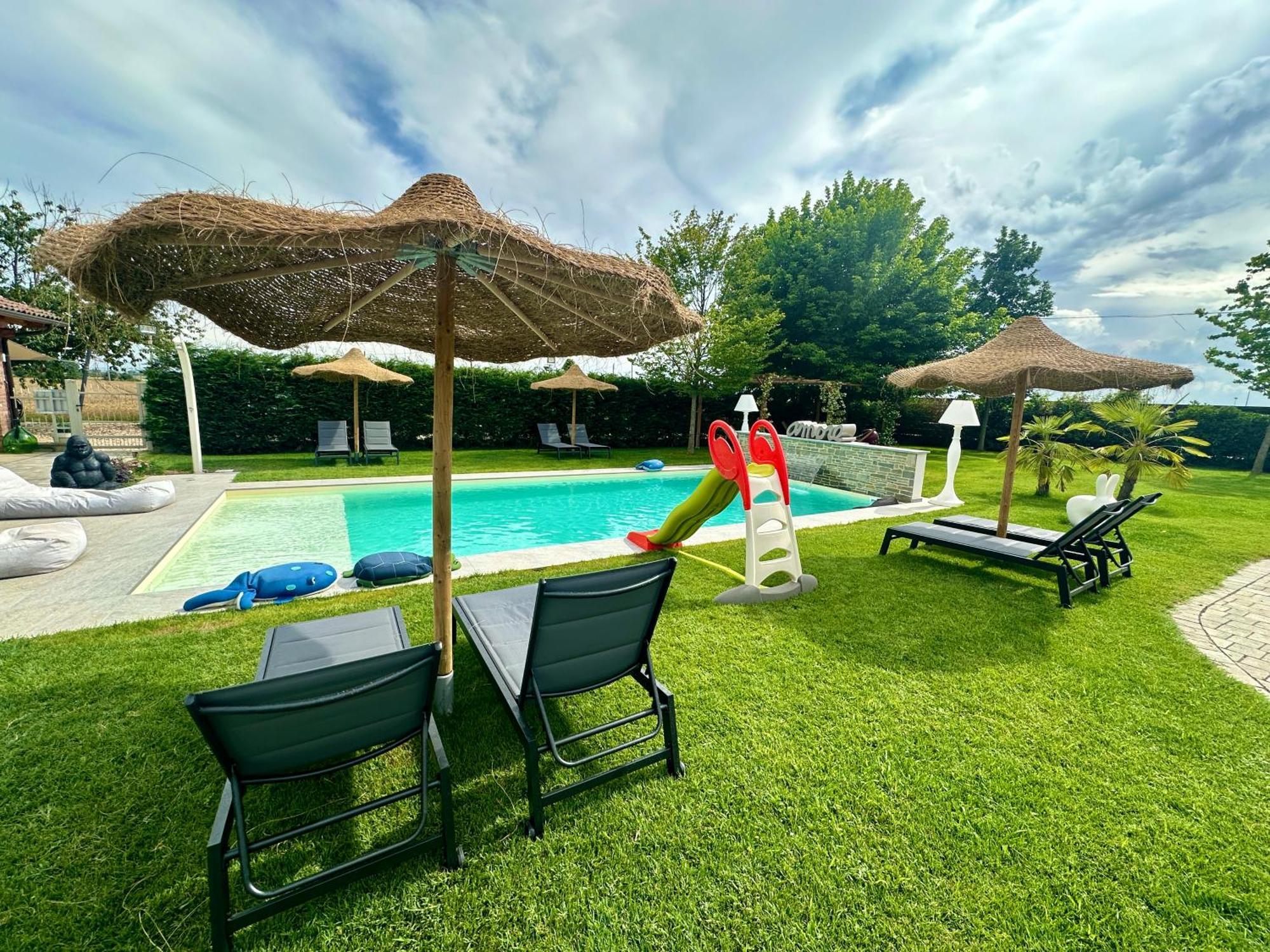 Apartamento Family Relais La Magnolia Villanova d'Asti Exterior foto